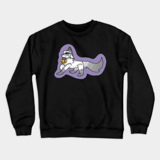 Halloween Cat (Siamese/tabby mix) Crewneck Sweatshirt